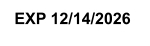 EXP 12/14/2026
